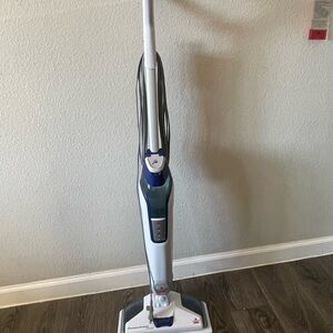 Bissell PowerFresh Steam Cleaner in White and Blue